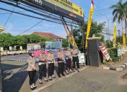 Propam Polres Majalengka Gelar Pengamanan Personil Saat Upacara Korp Raport