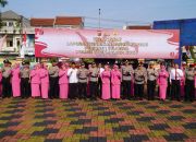 Kapolres Tasik Kota Pimpin Upacara Korps Raport Kenaikan Pangkat 1 Juli Periode 2024