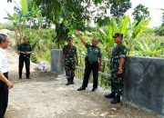 Kasiter Korem 063/Sunan Gunung jati Tinjau Lokasi TMMD ke -21 di Desa Kubang