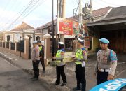 Kasi Propam Polres Majalengka Tinjau Kedisiplinan Personil dalam Gatur Pagi