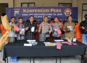 Polres Brebes Tangkap 10 Pelaku Penyalahgunaan Narkoba, 1 Diantaranya Budidaya Tanaman Ganja