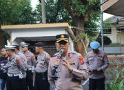 Wakapolres Majalengka Pimpin Pengamanan Aksi Unjuk Rasa di Kantor Bawaslu