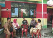 Babinsa Bersama Staf Kelurahan Adakan Kordinasi Terkait Kebersihan Lingkungan, Posyandu & Stunting