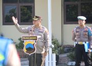 Pimpin Apel Jam Pimpinan, Kapolres Brebes Berpamitan dan Minta Maaf