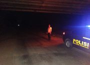Guna Memberikan Rasa Aman Kepada Masyarakat, Polsek Dawuan Lakukan Patroli Malam