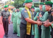 Keluarga Besar Kodim 0406/ Lubuk Linggau Sambut Komandan Kodim Baru Letkol Inf. Arie Prasatyo Widyo Broto, S.E. 