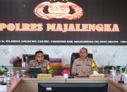 Kapolres Majalengka Ikuti Rapat Anev TW II dan Launching TW III Program Beyond Trust Presisi 2024