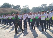 Koramil 0620-13 /Sumber, Beri Wasbang PBB Kepada para Pelajar