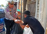 Sat Lantas Polres Majalengka Gelar Jumat Berbagi dengan Pembagian Nasi Box