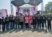 Ormas GMPK Bersama Polsek dan Koramil 0620-03/Talun Bersinergi amankan Jalannya Karnaval Festival Talun 2024