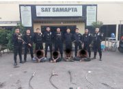 Tim Patroli Raimas Macan Kumbang 852 Polresta Cirebon Gagalkan Tawuran di Kecamatan Talun