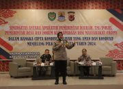 Kapolresta Cirebon Menjadi Narasumber Sinergitas Antar Aparatur Pemerintahan Daerah TNI/Polri, Pemerintah Desa Dan FKDM Kecamatan