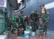 Kodim 0614/Kota Cirebon Gelar Karya Bakti Di Kelurahan Kesenden