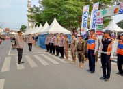 Ratusan Personel Gabungan Amankan Karnaval SCTV di Kabupaten Brebes