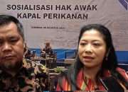 Dr. Adriani Kusuma Wardani Sosialisasi kan Hak Awak Kapal dan Perikanan di Hotel Luxton Cirebon