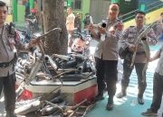 Polsek Gempol Tertibkan Knalpot yang tidak sesuai Spesifikasi Teknis