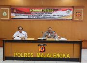 Wakapolres Majalengka Sambut Tim Itwasda Polda Jabar untuk Evaluasi Aset BMN TA 2024
