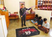 Polsek Gempol Amankan Tiga Pemuda Membawa Sajam