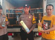 Polresta Cirebon Gagalkan Pengiriman Ribuan Miras di Losari