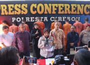 Selama Agustus 2024, Satreskrim Polresta Cirebon Ungkap 9 Kasus Kejahatan