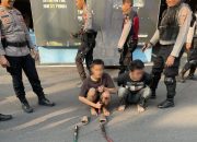 Kembali 5 (Lima) Remaja Diamankan Tim TP3 Polres Metro Jakarta Timur Membawa Sajam