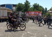 Jelang Pilkada, Polres Brebes Gelar Latihan Sispamkota