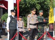 Kapolres Majalengka Pimpin Apel Gelar Pasukan Operasi Mantap Praja Lodaya 2024