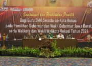 KPU Gelar Sosialisasi dan Pendidikan Pemilih Bagi Guru SMK Swasta se-Kota Bekasi