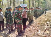 Koramil Juwangi Ikuti Apel Siaga Simulasi Karhutla