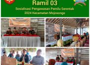 Danramil Mojosongo Turut Hadiri Sosialisasi Pengawasan Pemilu