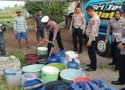 Satlantas Polres Majalengka Salurkan Bantuan Air Bersih untuk Peringati Hari Lalu Lintas Bhayangkara ke-69