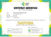 Bukti Komitmen Pelayanan Kesehatan, Klinik Lapas Muara Enim Raih Sertifikat Akreditasi Paripurna