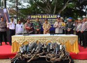 Wujudkan Pilkada Aman Damai, Polres Brebes Deklarasikan Jateng Zero Knalpot Brong