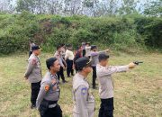 Personel Walpri Polres Brebes Ikuti Latihan Menembak, Ini Tujuannya