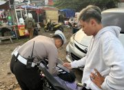 Terus Gencarkan Razia Knalpot Bising, Polres Tasikmalaya Kota Amankan 15 Sepeda Motor