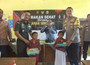 Kolaborasi Kodim 0614 / Kota Cirebon dan Polres Cirebon Kota Lakukan Program Makan Bergizi Gratis Untuk Siswa SD