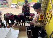 Satgas Preventif Sat Samapta Polres Majalengka Berhasil Amankan 117 Botol Miras di Kecamatan Cikijing