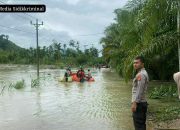 Curah Hujan Tinggi, Sungai Kluet Meluap dan Rendam Desa Jambo Papan Hingga 1 Meter