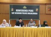 Polres Majalengka Bersama Dinas Terkait Gelar Konferensi Pers Dugaan Pencabulan Anak di Bawah Umur