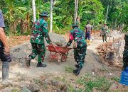 Pembangunan TPT (Tembok Penahan Tanah) di Blok Cidilem Desa Jati Pancur Kabupaten Cirebon