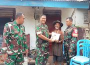 Kodim 0614 / Kota Cirebon Bagikan Bansos Dalam Rangka HUT TNI ke-79 Tahun 2024