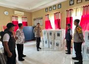 Pastikan Kesiapan Logistik, Kapolres Majalengka Lakukan Pengecekan Distribusi Logistik Pilkada 2024 Dari PPK Ke PPS
