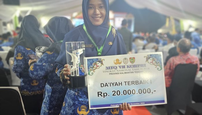 Adilla Putri Raih Juara Terbaik 1 MTQ VII KORPRI Tingkat Nasional Tahun 2024, Harumkan Nama Kota Tebing Tinggi