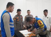 Penandatanganan Pakta Integritas Penerimaan Bintara Kompetensi Khusus (Bakomsus) Polri 2025