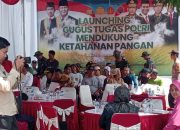 Kapolres Brebes Adakan Launching Gugus Tugas Polri Mendukung Ketahanan Pangan