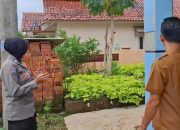 Dukung Ketahanan Pangan, Bhabinkamtibmas Sambangi warga di wilayah Desa Binaan