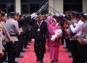 Pensiun, 5 Personel Polres Dilepas Dengan Wisuda Purna Bhakti