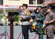 Apel Gelar Pasukan, Polres Brebes Bersama Dinas Terkait Siap Amankan Nataru