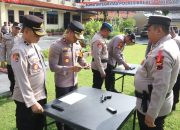 Cegah Penyimpangan, Polres Brebes Lakukan Pemeriksaan Pemegang Senpi