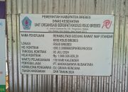 Proyek Rehab di RSUD Brebes Disoal, Pekerjaan Molor dari Kontrak Kerja, Pekerja Juga Tidak Memakai APD